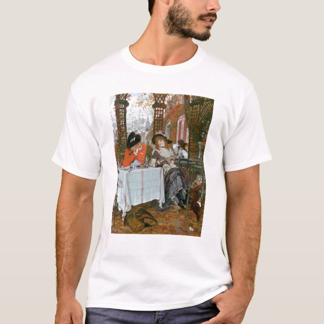 T-shirt James Jacques Joseph Tissot | un déjeuner (Devant)