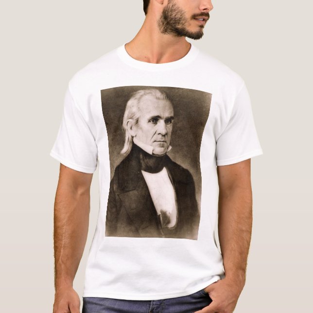 T-shirt James K Polk (Devant)