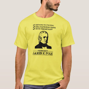 T-shirt James K Polk