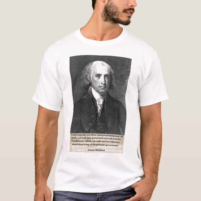 T-shirt James Madison (Devant)
