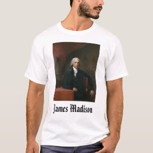 T-shirt james_madison_by_gilbert_stuart, James Madison,…