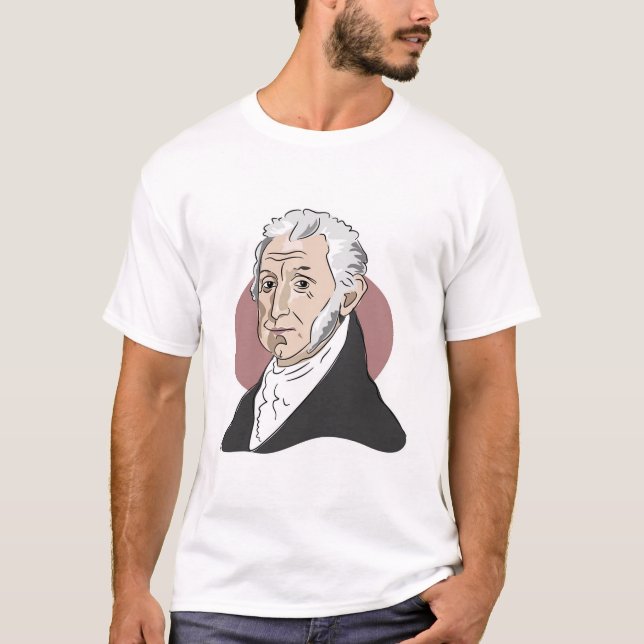 T-shirt James Monroe (Devant)