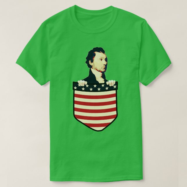 T-shirt James Monroe Dans Ma Poche (Design devant)