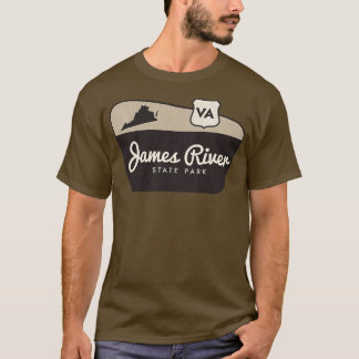 T-shirt James River State Park Virginia Affiche de bienven