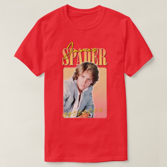 T-shirt James Spader 80s Retro Style Fan Design (Design devant)