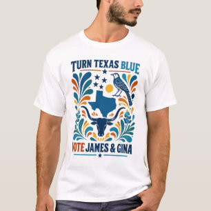 T-shirt James Talarico 2026 Sénat