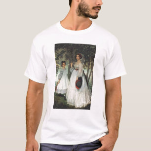 T-shirt James Tissot   les deux soeurs : Portrait, 1863