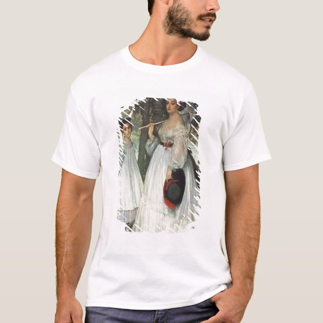 T-shirt James Tissot | les deux soeurs : Portrait, 1863 (Devant)