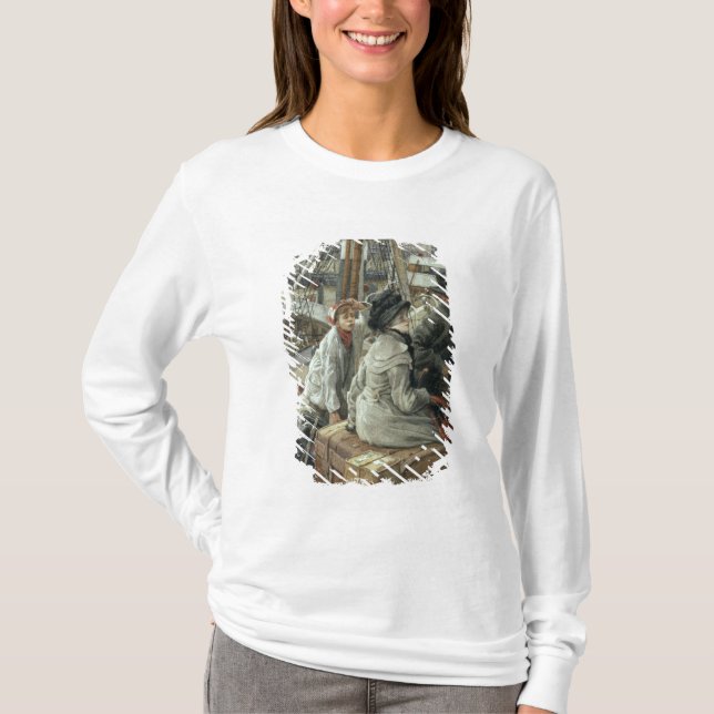 T-shirt James Tissot | par l'eau, c.1881-2 (Devant)
