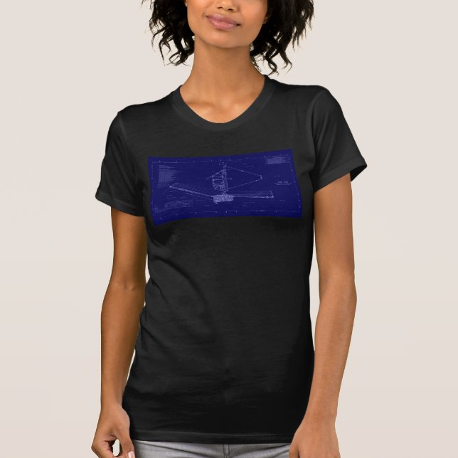 T-shirt James Webb dévoile le plan de l'Univers (Devant)
