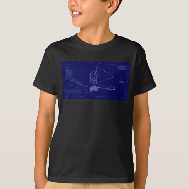 T-shirt James Webb dévoile le plan de l'Univers (Devant)