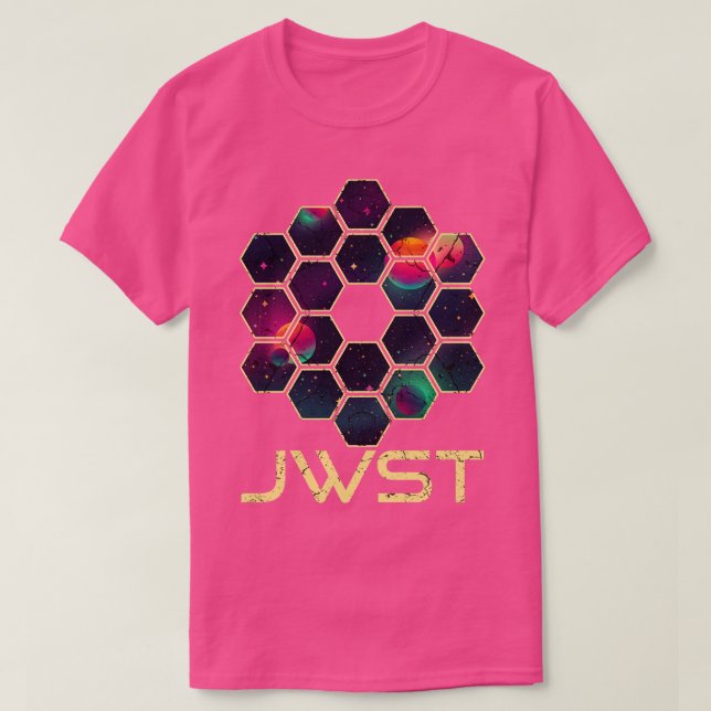 T-shirt James Webb Télescope spatial JWST 2 (Design devant)