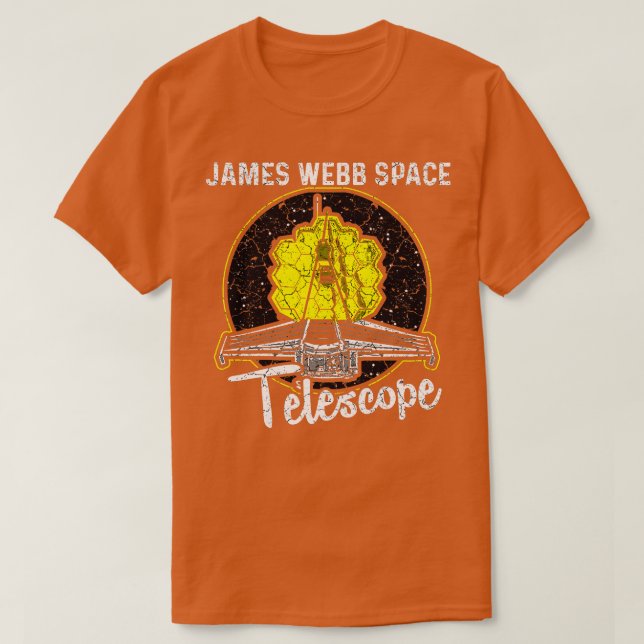 T-shirt James Webb Télescope spatial JWST 9 (Design devant)