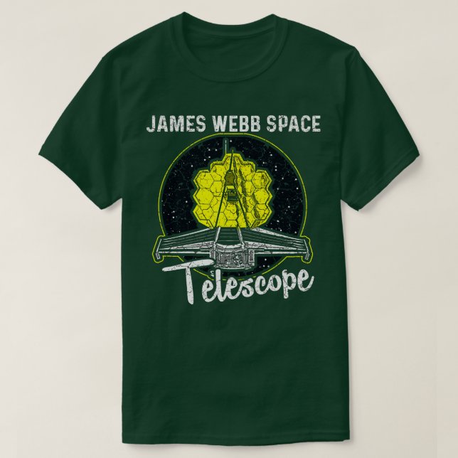 T-shirt James Webb Télescope spatial JWST 9 (Design devant)