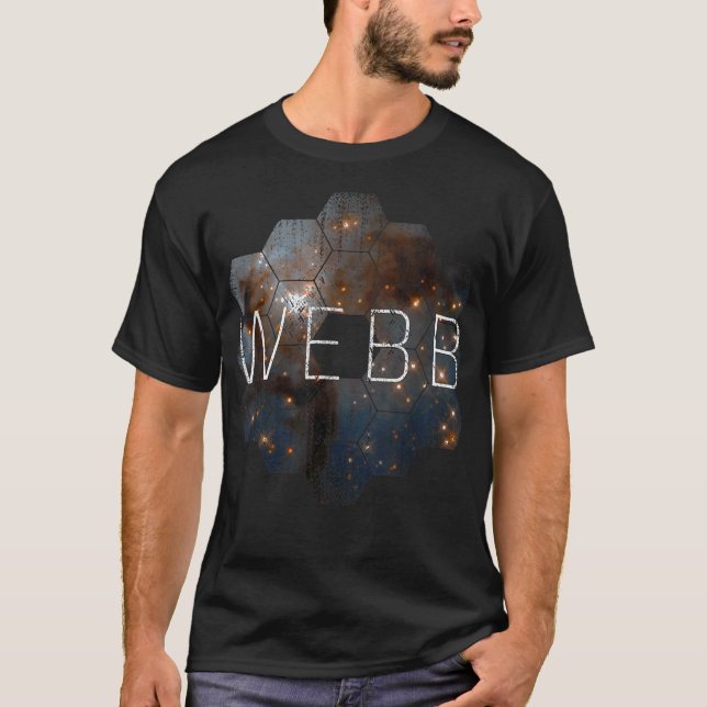 T-shirt James Webb Télescope spatial JWST Astronomie Scien (Devant)