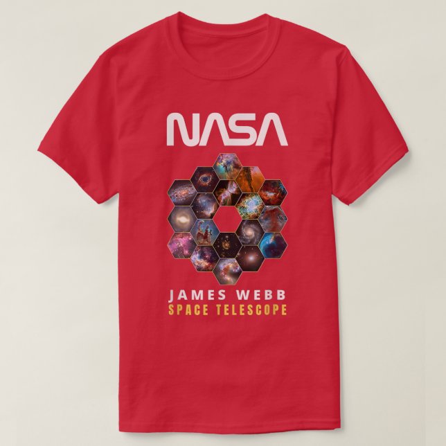 T-shirt James Webb Télescope Spatial Les Nas D'Exploration (Design devant)