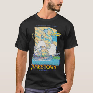T-shirt Jamestown Virginia Proud Jamestown Hometown Virgin