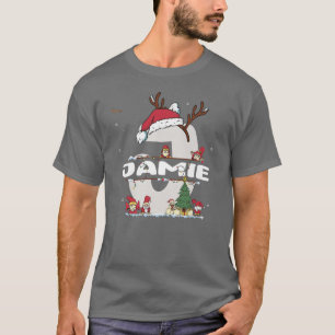 T-shirt Jamie Christmasw Jamie Nom pour les Noël drôles