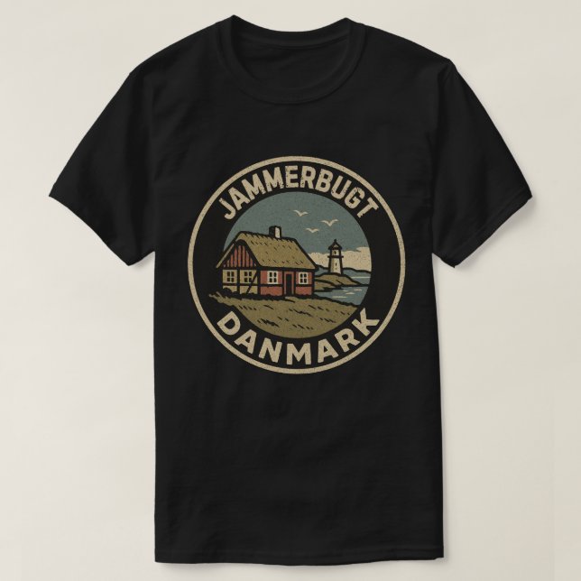 T-shirt Jammerbugt, Danemark  (Design devant)