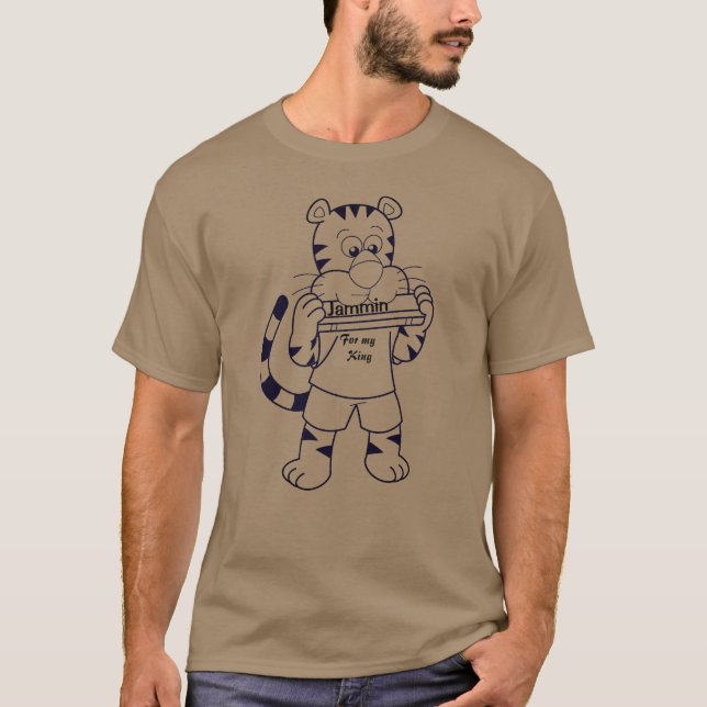 T-shirt Jammin pour mon roi (Devant)