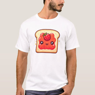 T-shirt Jammin’ Toast - Kawaii Breakfast Buddy