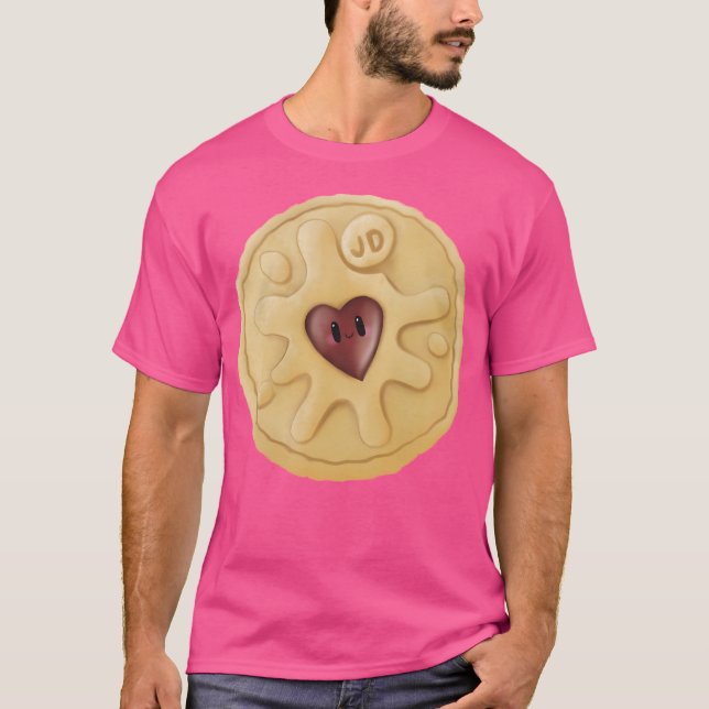 T-shirt Jammy Dodger Biscuit (Devant)