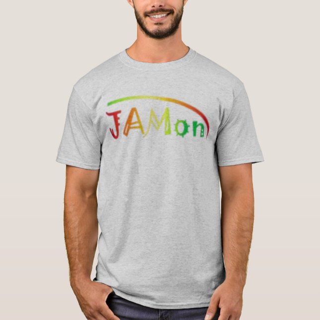 T-shirt jamon_white (Devant)