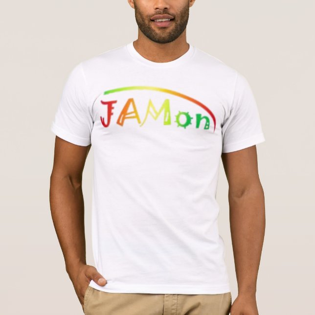 T-shirt jamon_white (Devant)