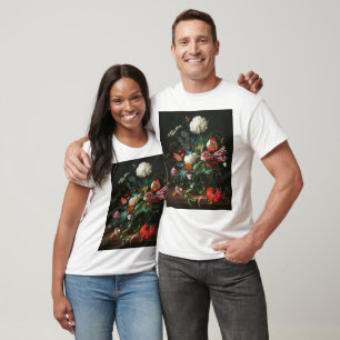 T-shirt Jan Davidsz de Heem, Vase des fleurs, 1660