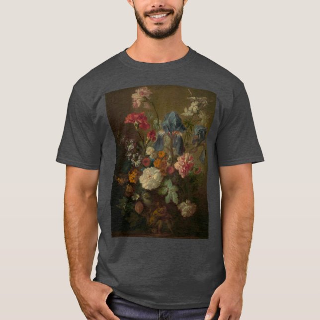 T-shirt Jan van Huysum - Vase de fleurs (Devant)