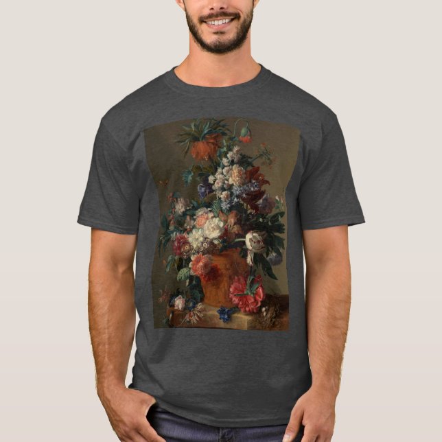 T-shirt Jan van Huysum - Vase de fleurs (Devant)
