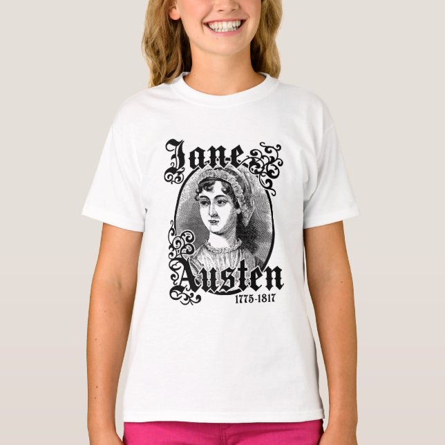T-shirt Jane Austen (Devant)