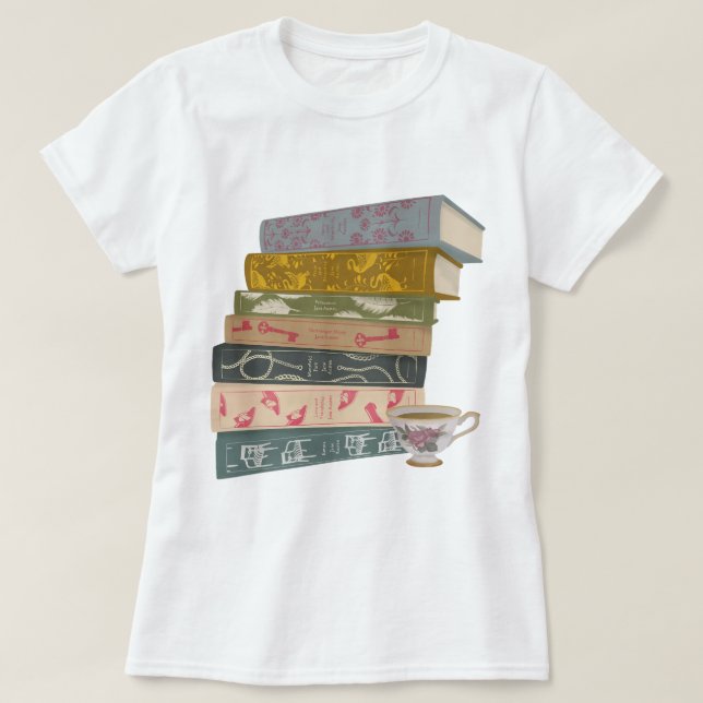T-shirt Jane Austen Classics (Design devant)