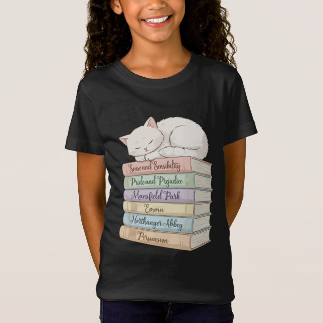 T-Shirt Jane Austen's Novels IX (Devant)