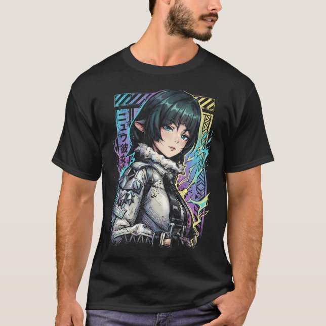T-shirt Jane Doe ZZZ Construction Métal à Crêtes (Devant)