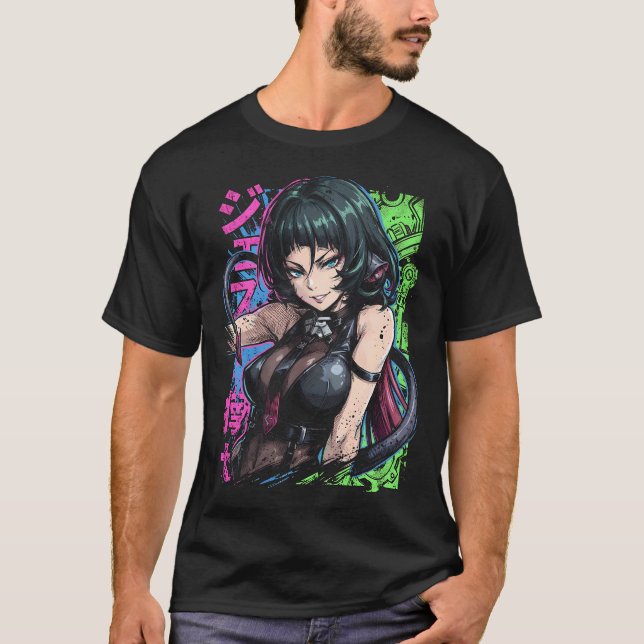 T-shirt Jane Doe ZZZ Construction Métal à Crêtes (Devant)