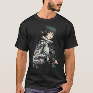 T-shirt Jane Doe ZZZ Construction Métal à Crêtes