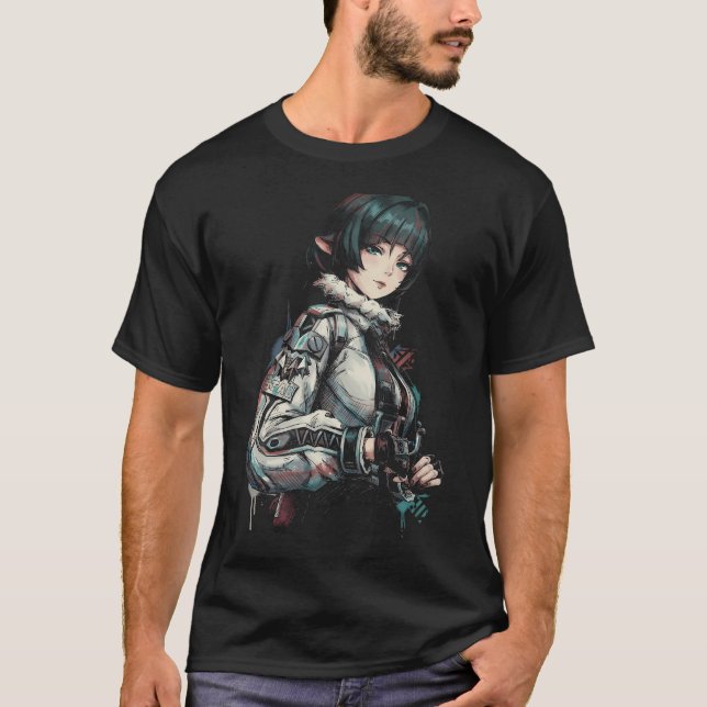 T-shirt Jane Doe ZZZ Construction Métal à Crêtes (Devant)
