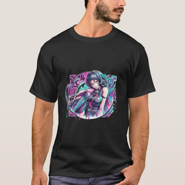 T-shirt Jane Doe ZZZ Construction Métal à Crêtes (Devant)