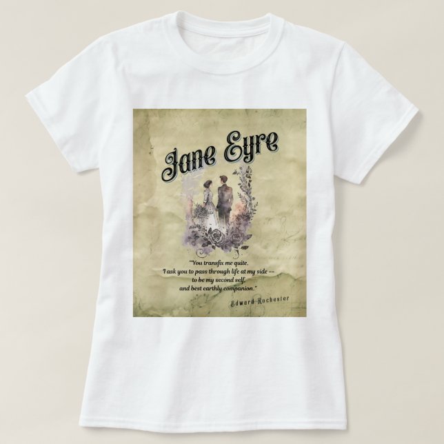 T-shirt Jane Eyre (Design devant)