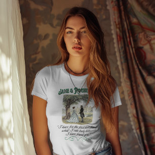 T-shirt Jane & Rochester Thornfield Hall Vert