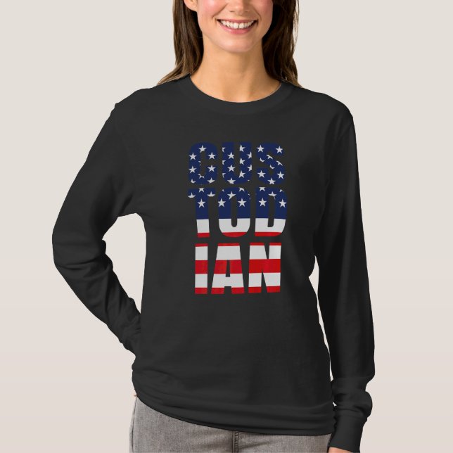 T-shirt Janitor Graphic Gestionnaire d'installation Craftm (Devant)