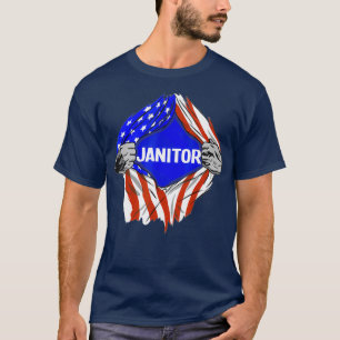 T-shirt Janitor x Gardien de l'école