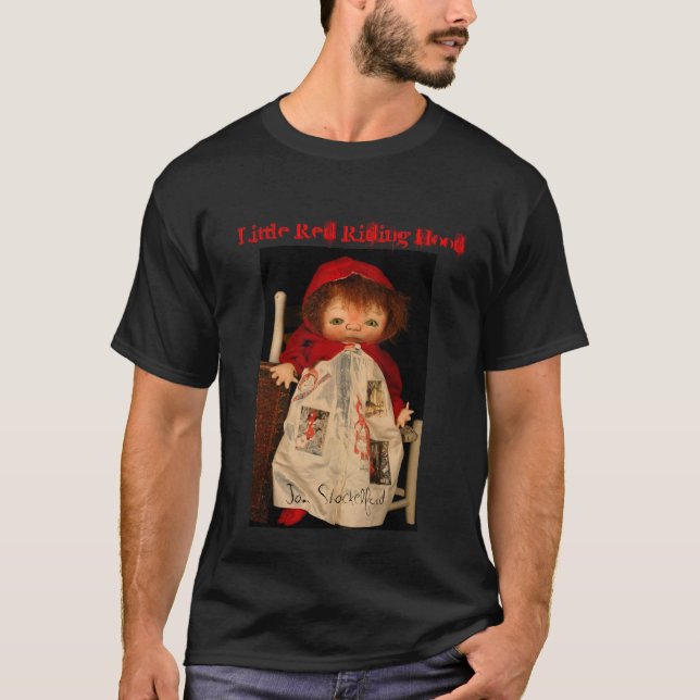T-shirt Janv. Shackelford peu de capuchon rouge (Devant)