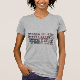 T-shirt Janvier 20 2017 Inauguration Donald Trump POTUS