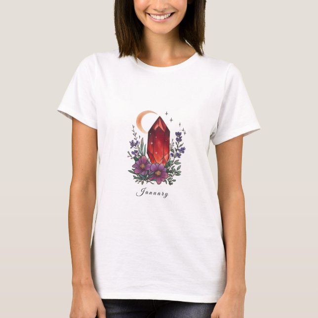 T-shirt Janvier Garnet (Devant)