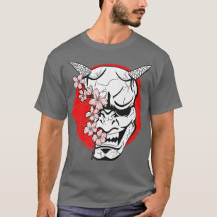 T-shirt Japan Mask Oni Demon Japanese Devil 