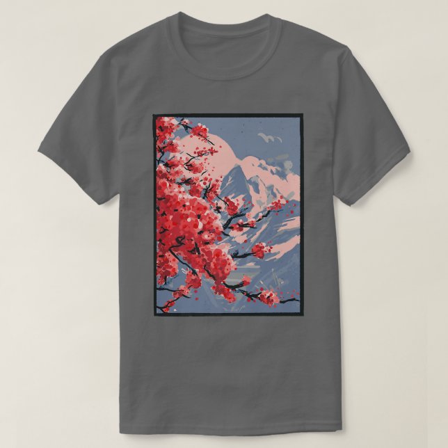 T-shirt Japan Style Cool Beautiful  (Design devant)