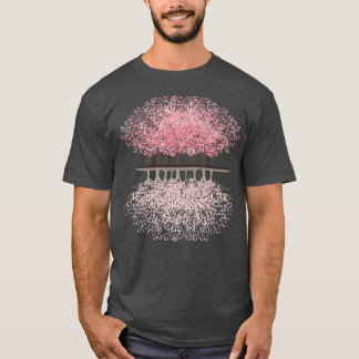 T-shirt Japan Style Japanese Cherry Blossom Sakura
