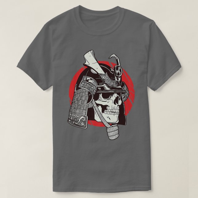 T-shirt Japan Warrior Samurai Bushido Code Japanese Swords (Design devant)
